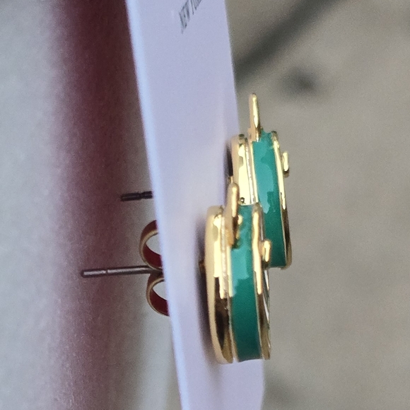 Kate Spade Away We Go Suitcase Stud Earrings - Picture 3 of 5